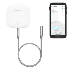 YoLink water leak sensor base unit ready for resilient monitoring