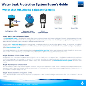 YoLink sensor installed under sink for monitoring