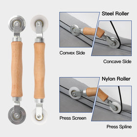 Yolovit 0.16 inch spline for stronger edge grip in larger frames