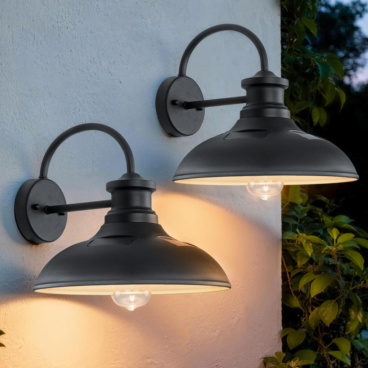 Yolsunes durable metal black finish for lasting outdoor use