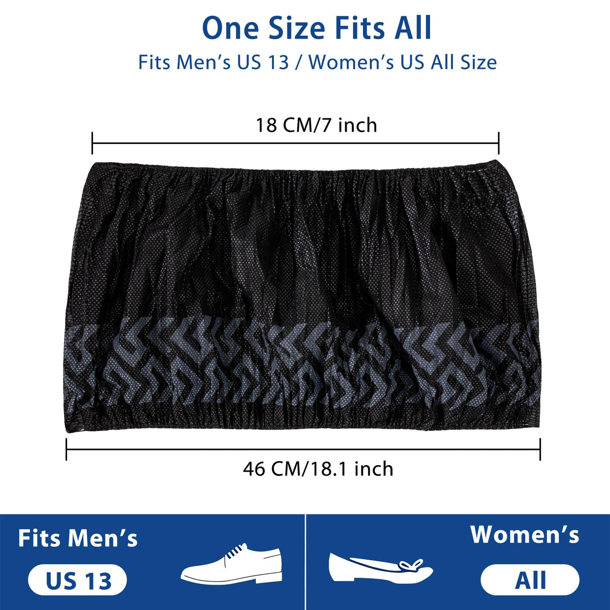 Yomeie bulk-pack disposable boot covers stay ready for projects.