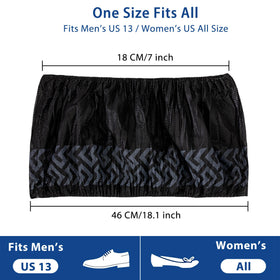 Yomeie bulk-pack disposable boot covers stay ready for projects.