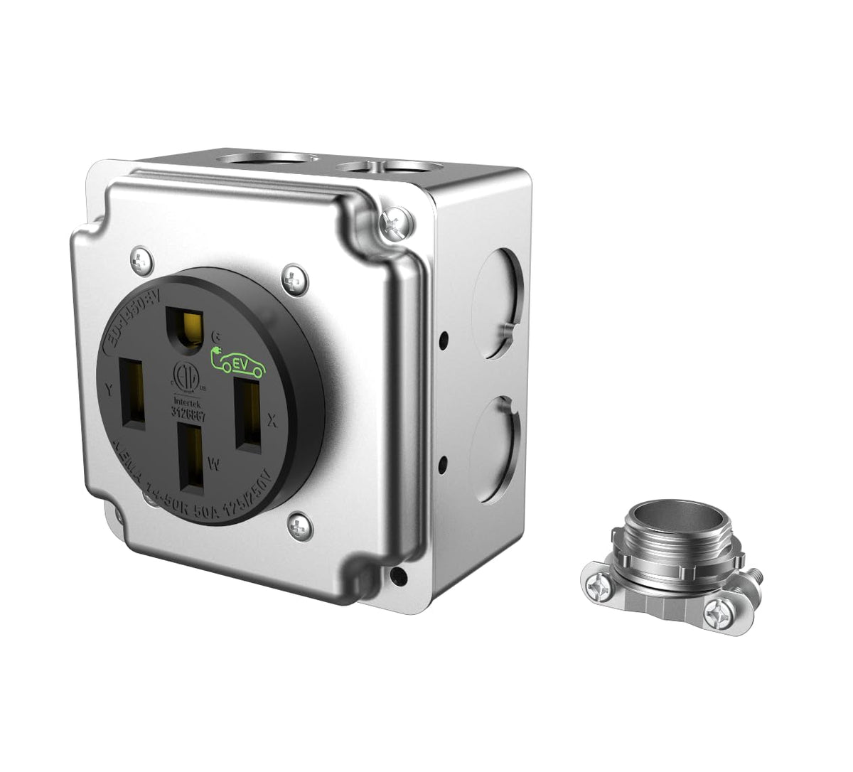 Yomiuwo NEMA 14-50R ETL‑listed safety with 3‑year warranty