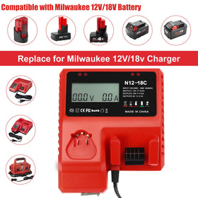YongerTool charger model 48-59-1812 with USB port for on-the-go charging.