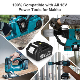 YongerTool Makita 18V compatibility bundle shows broad Makita LXT support