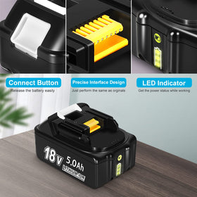 YongerTool rapid charger powers most 18V batteries in 15–45 minutes