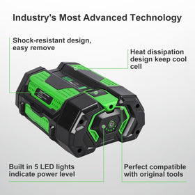 YongerTool ventilation slots keep cells cool during operation