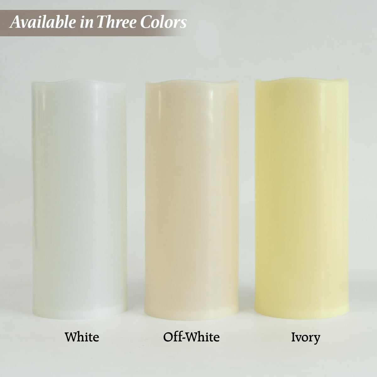 Yongmao battery-operated candles are safe around pets and children.