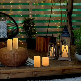 Yongmao waterproof base candles stay reliable in rain and humidity.