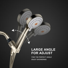 YOO.MEE anti-clog nozzle resists mineral buildup for smooth operation.