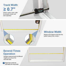 Yoochee Expandable Window Screen fiberglass mesh close-up shows 18x16 openings for airflow