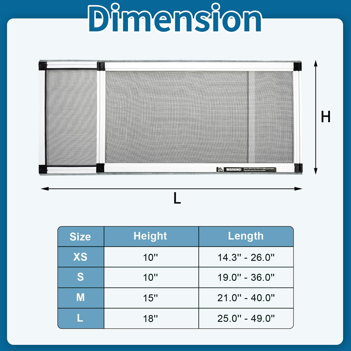 Yoochee screen mesh detail showing 18x16 aperture for airflow