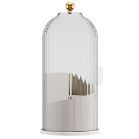 YOOLENS vanity organizer keeps tools organized and within reach.