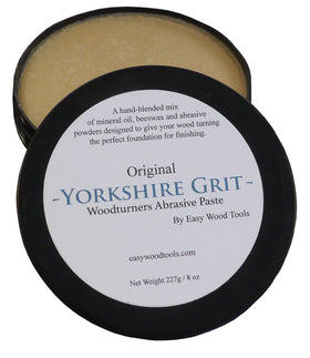 Yorkshire Grit Original Paste on wood surface creates a smooth base for finishing