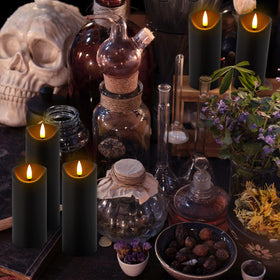 YOROXRG flameless candles safety for kids and pets during events.