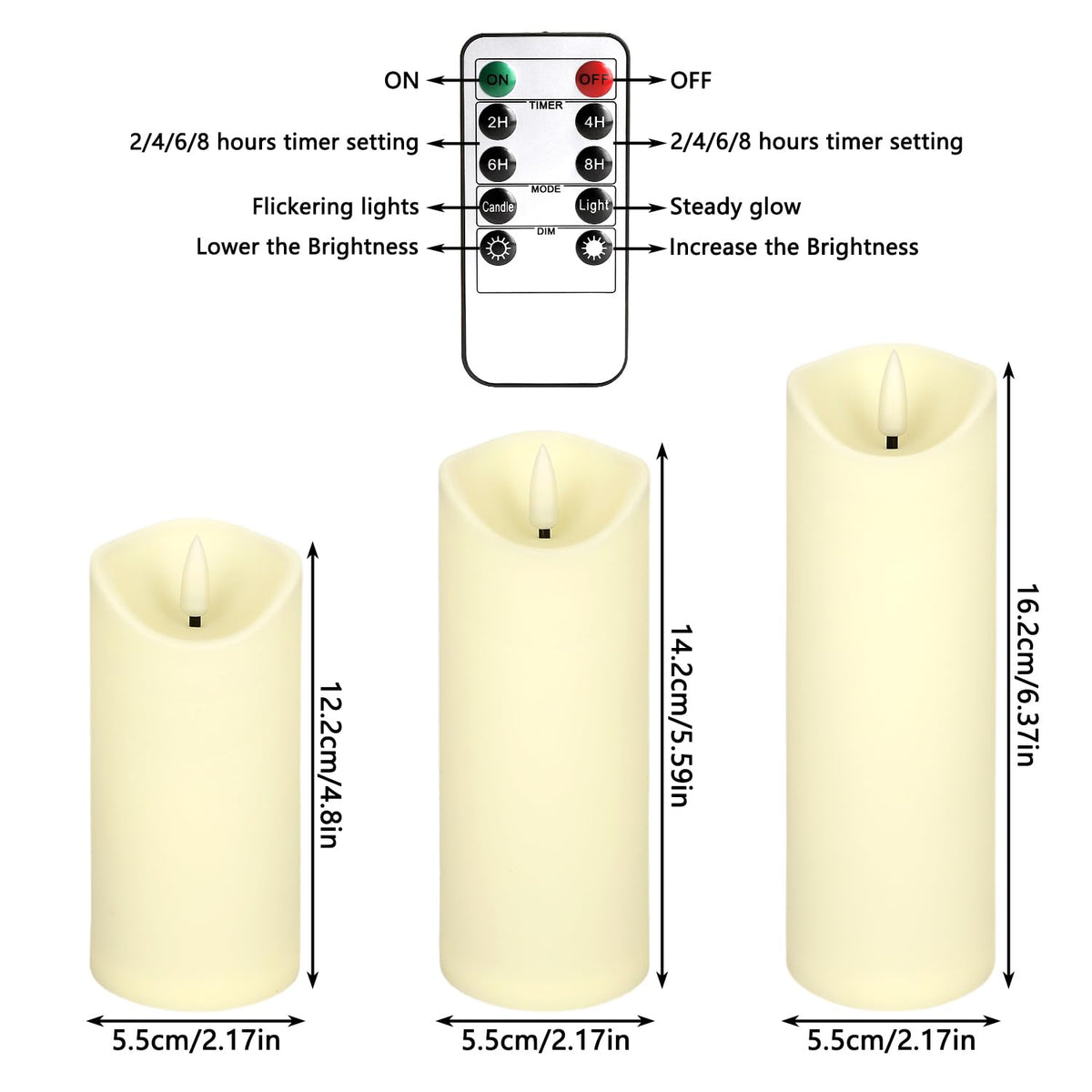 YOROXRG timer feature enables scheduled lighting with ease