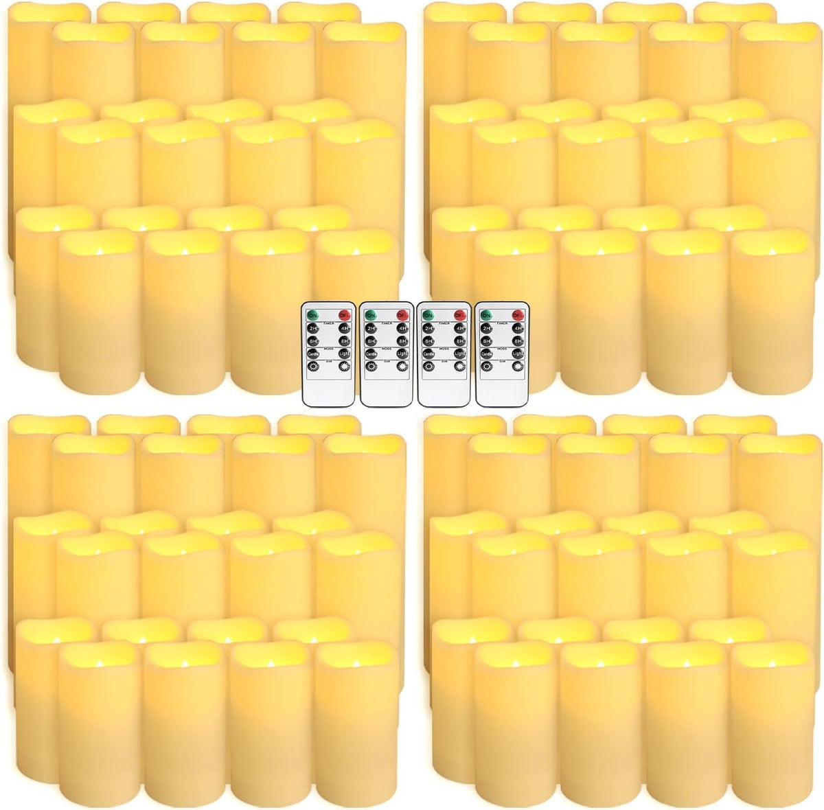YOROXRG remote control usage showing easy operation from up to 20 feet.
