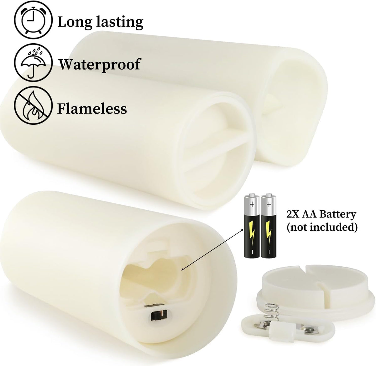 YOROXRG safe for kids and pets, no wax or flame