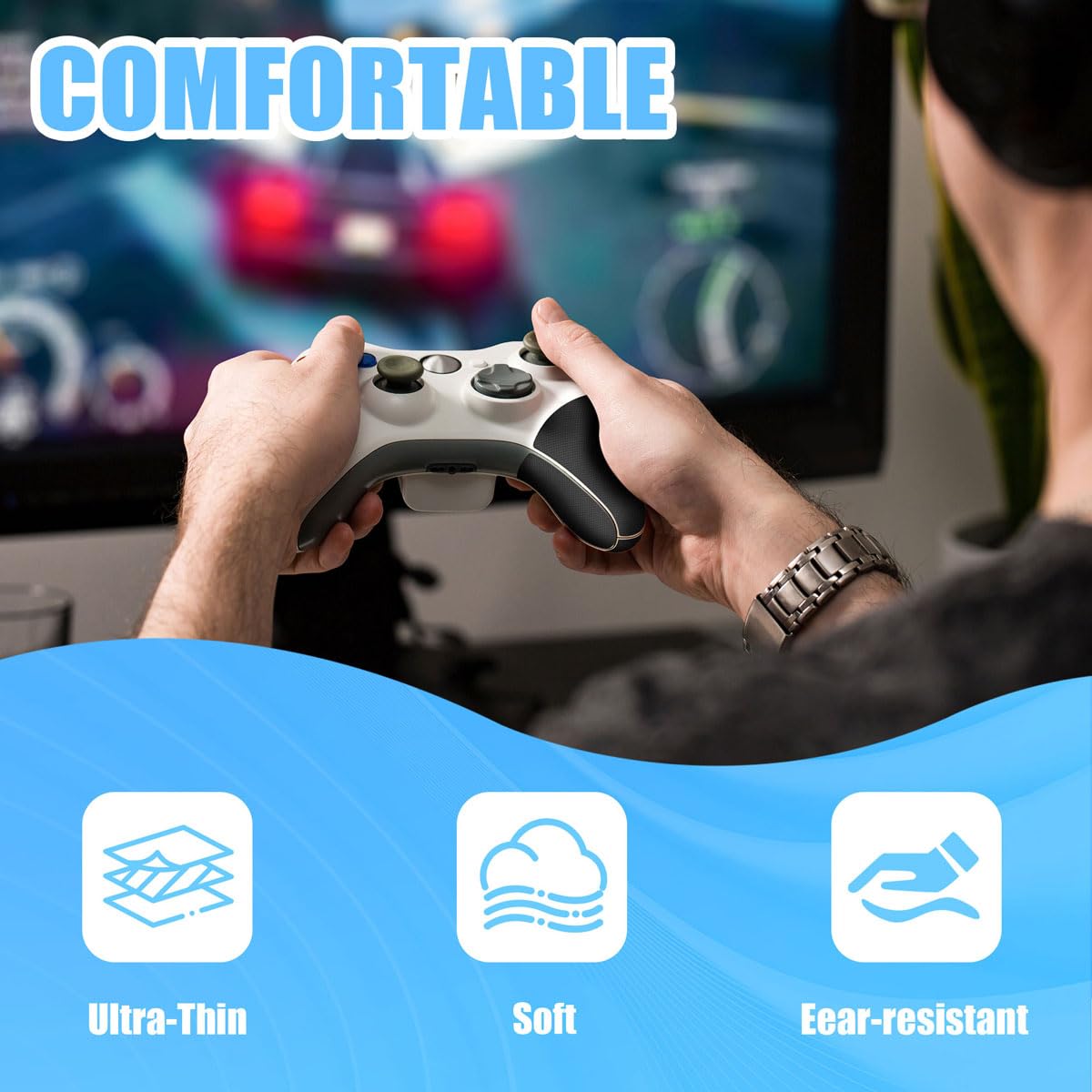 Yorwe heat-resistant cushion tape protects hands when handling hot appliances.