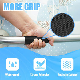 Yorwe waterproof grip tape resists moisture for bathroom and kitchen tasks.