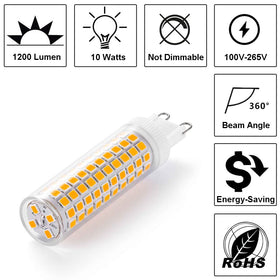 Yosenmi G9 LED Bulb 10W easy to install in many G9 fixtures.
