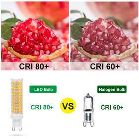 Yosenmi G9 LED Bulb 10W emits warm white light ideal for cozy rooms.