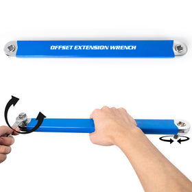YoShin blue powder-coated finish resisting wear during demanding tasks