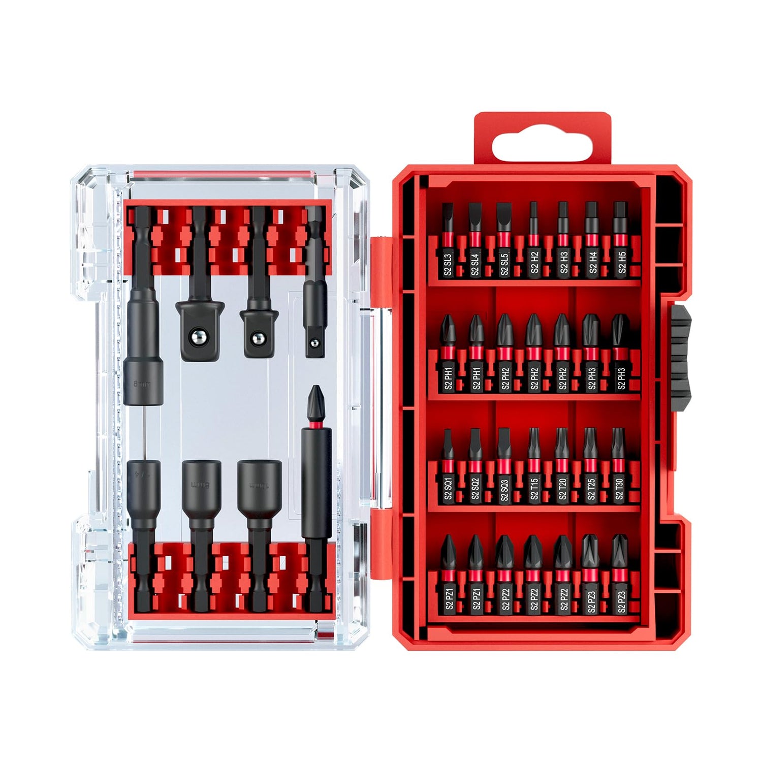 YOSIGHT 36pcs bits set inside compact case for quick DIY repairs