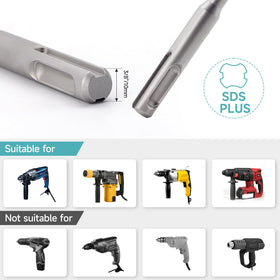 YOSIGHT DIY-ready set with multiple sizes to tackle concrete, brick, and stone.
