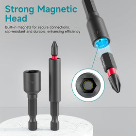 YOSIGHT magnetic sockets five-piece close-up for fast changes