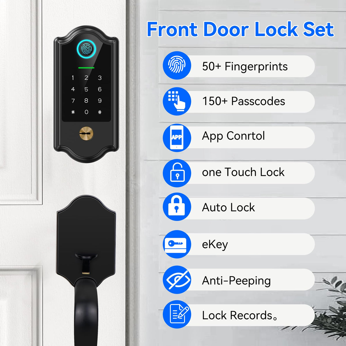 YOSIMIKA keypad closeup highlighting fast code entry for easy access