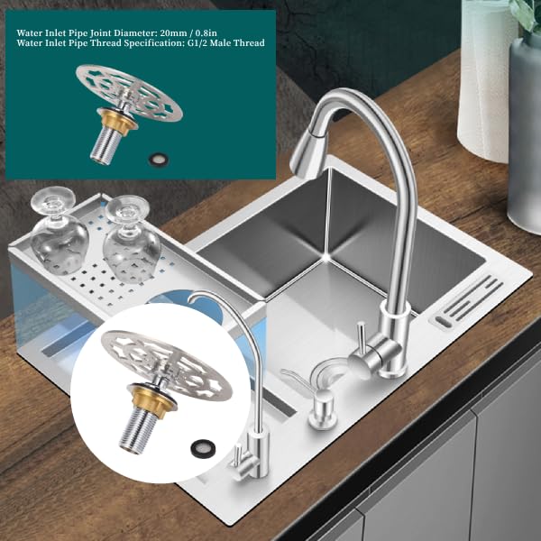 Yosoo easy-installation cup washer simplifies setup and daily use.