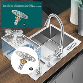 Yosoo easy-installation cup washer simplifies setup and daily use.