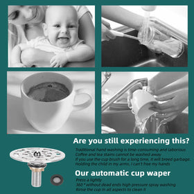 Yosoo plum-blossom-design cup holder keeps cups stable and stylish.