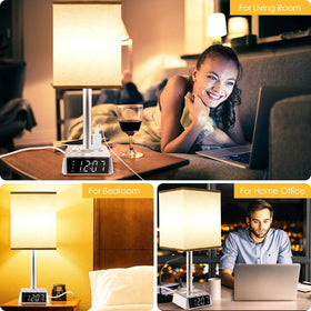 Yostyle bedroom-nightstand setup pairs with living spaces.