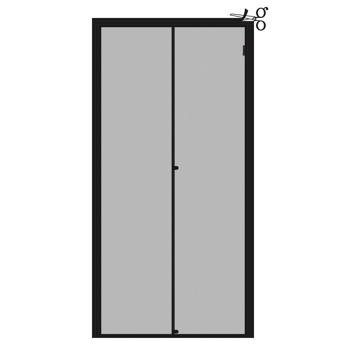 Yotache adjustable magnetic screen door side strip enables precise fit for your doorway.