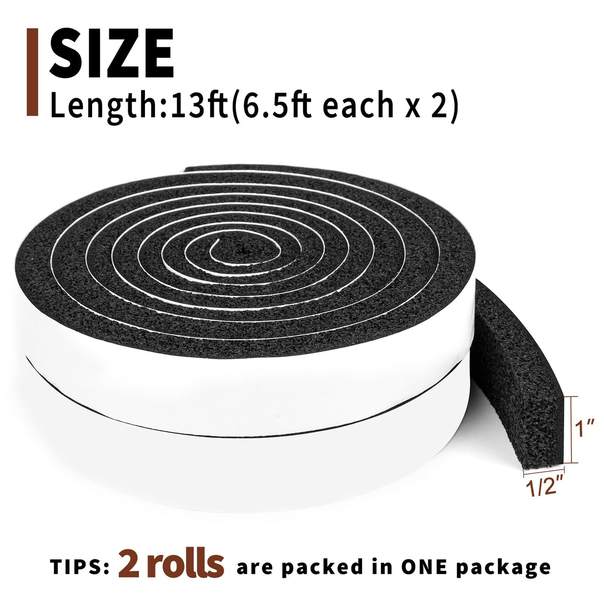 Yotache foam tape for vehicle shock absorption and durable protection.