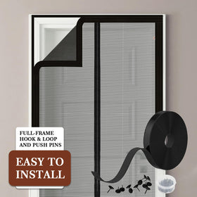 Yotache installation kit includes hooks and pins for quick setup.