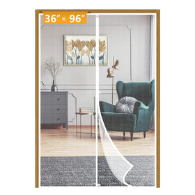 Yotache magnetic screen door 38x97 auto-closes for hands-free entry.