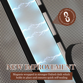 Yotache top-middle anti-tearing detail reinforces door durability