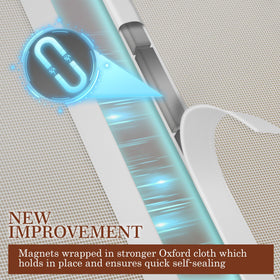 Yotache reinforced top middle seam boosts durability and reduces tearing