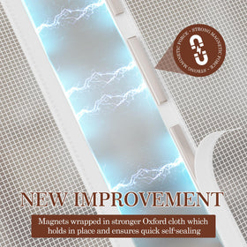 Thickened stitching on all sides boosts durability for busy homes.