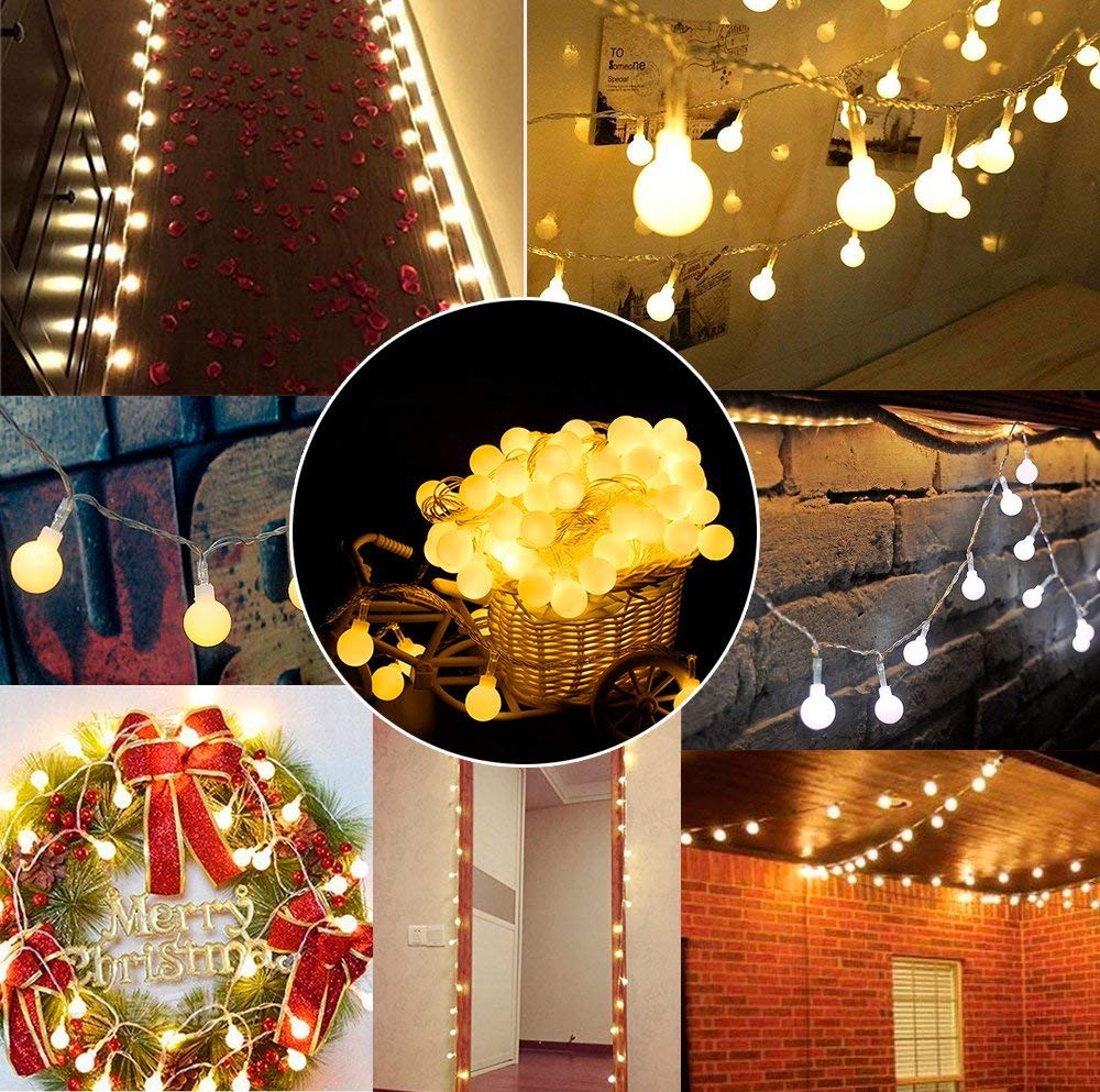 YoTelim 19.7ft string with 40 LEDs adds subtle sparkle for events