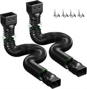 YOTODY downspout extension extended 21–68 inches for versatile rain diversion.