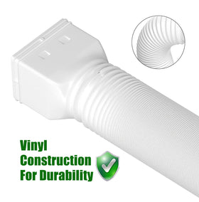 YOTODY downspout extension fits 2x3 inch downspouts for easy retrofit.