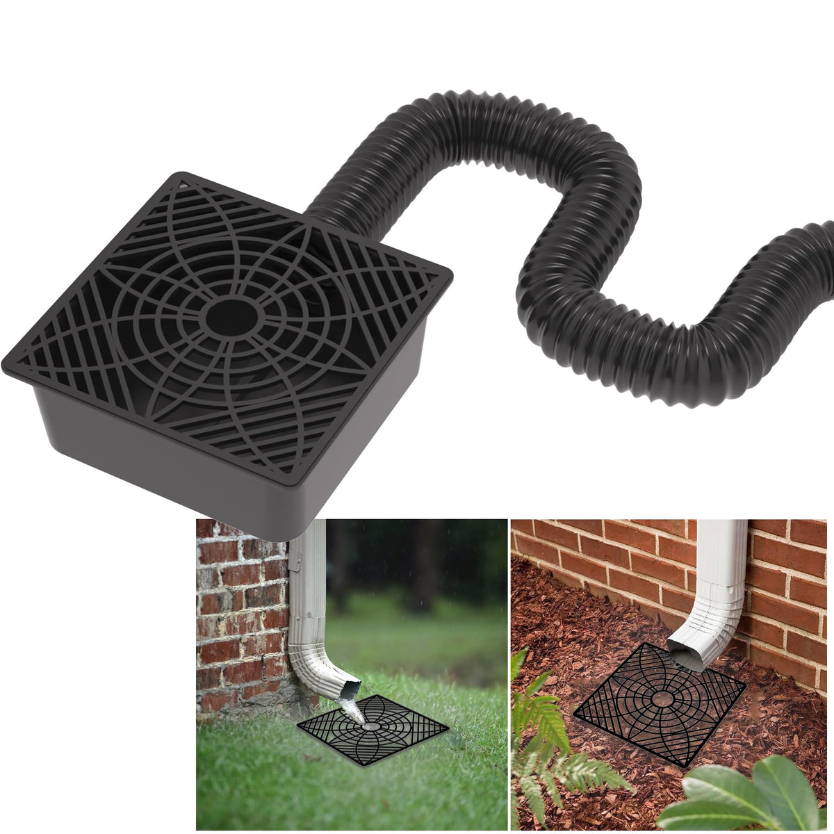 YOTODY downspout extensions enable easy install for drainage control.