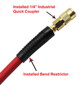 YOTOO 1/4 inch NPT quick-coupler end enables fast tool attachment.