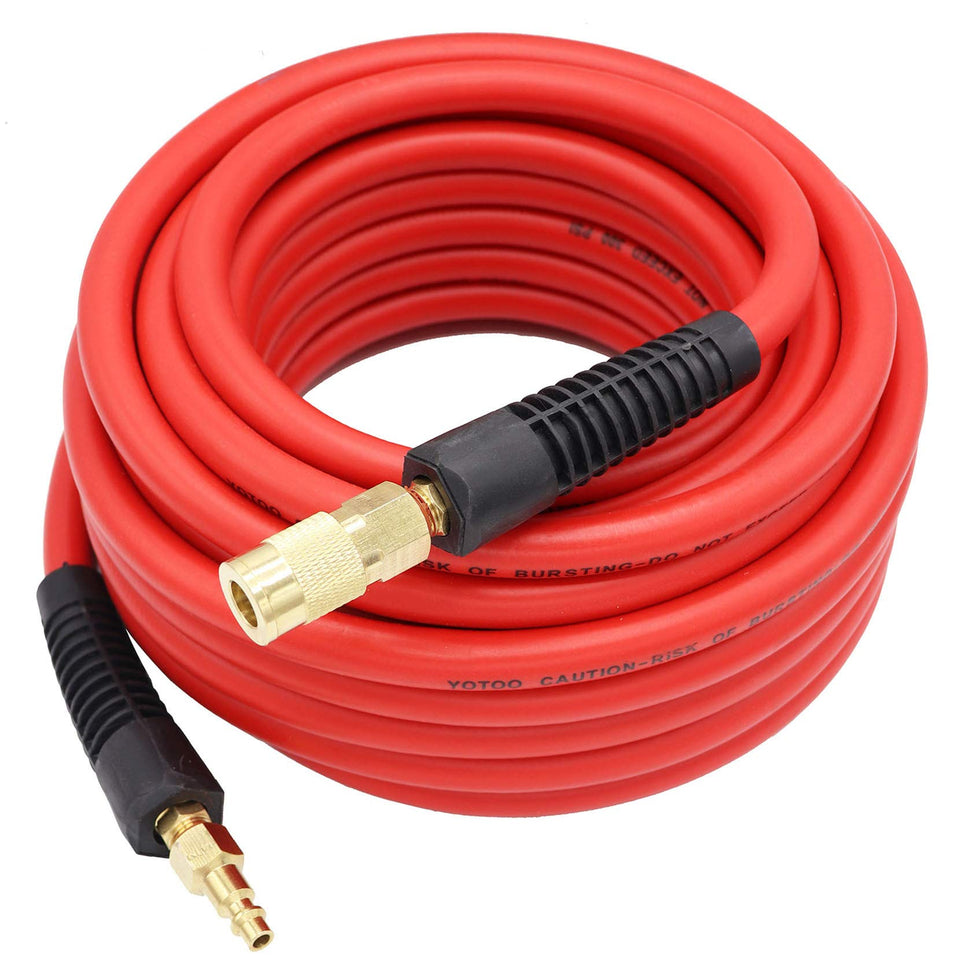 YOTOO Hybrid Air Hose assembled for versatile use.