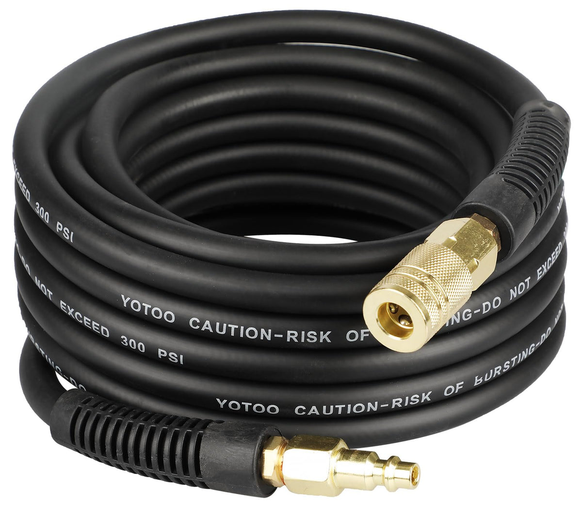 YOTOO Hybrid Air Hose connection: quick pairing with compressor for efficient tool use