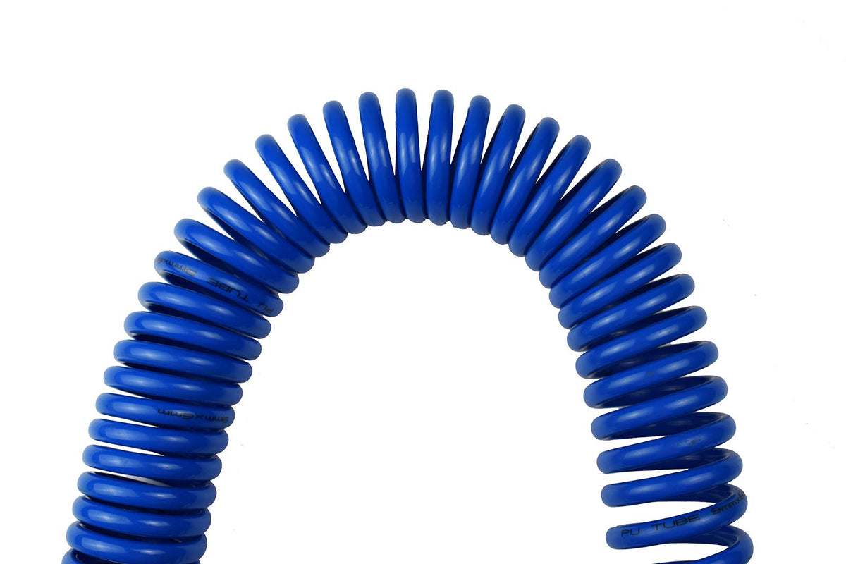 YOTOO self-coiling hose neatly retracts after work